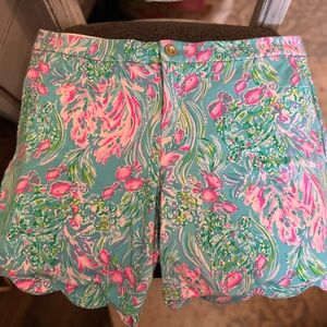 Buttercup Stretch Shorts Lilly Pulitzer